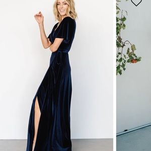 Baltic Born Meghan wrap, Navy Large